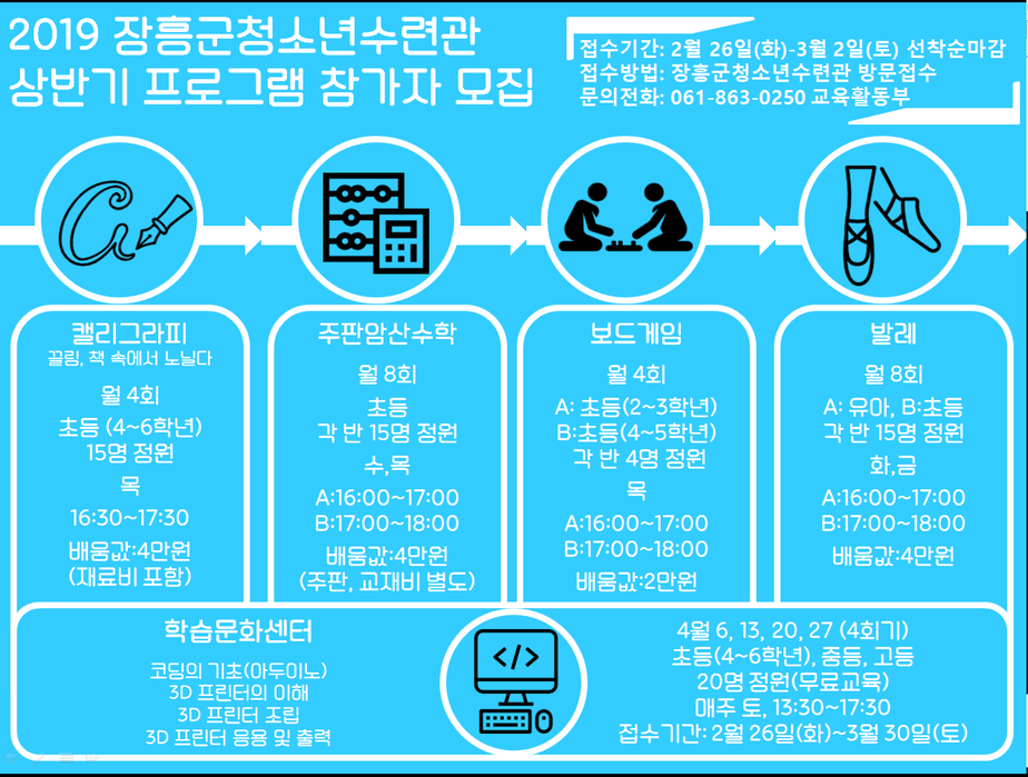 상반기 프로그램 참가자 모집