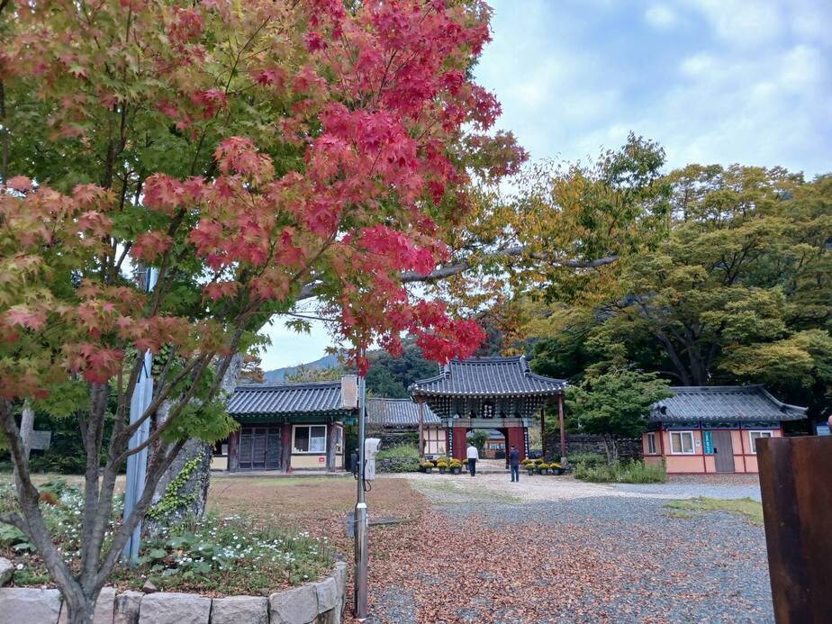 보림사 입구 사진입니다.