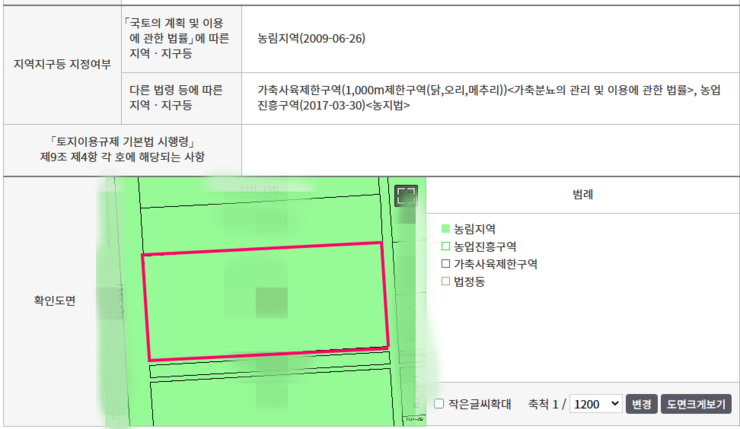 토지이용계획