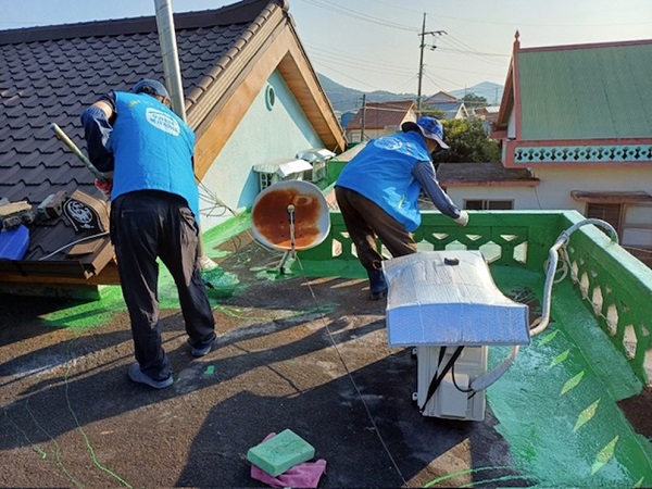 보도자료 사진(관산읍 복지기동대)