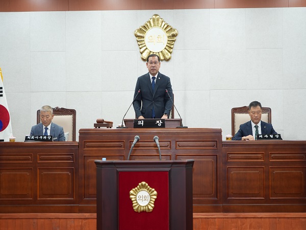 장흥군의회, 제293회 임시회 폐회